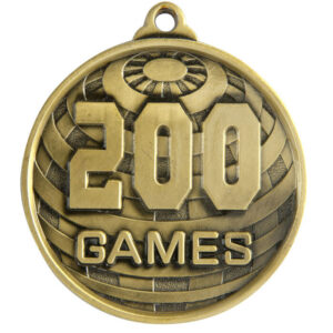 Global 200 Games Medal