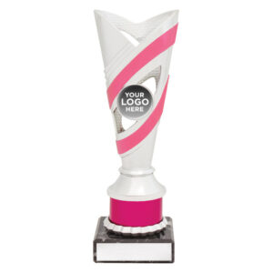 Curve Cup Silver / Pink