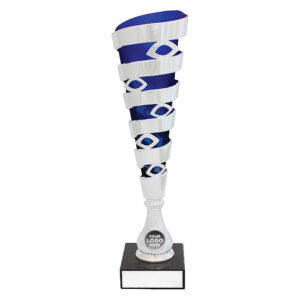 Mega Spiral Cup Silver / Blue