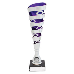 Mega Spiral Cup Silver / Purple