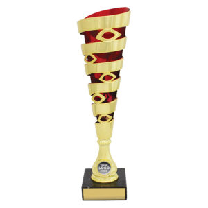 Mega Spiral Cup Gold / Red