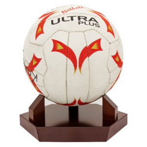 Timber Ball Holder - Netball