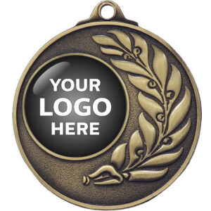 Antique Eco Wreath Medal