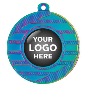 Topaz Rainbow Logo Medal