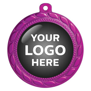 Paradise Fuchsia Logo Medal
